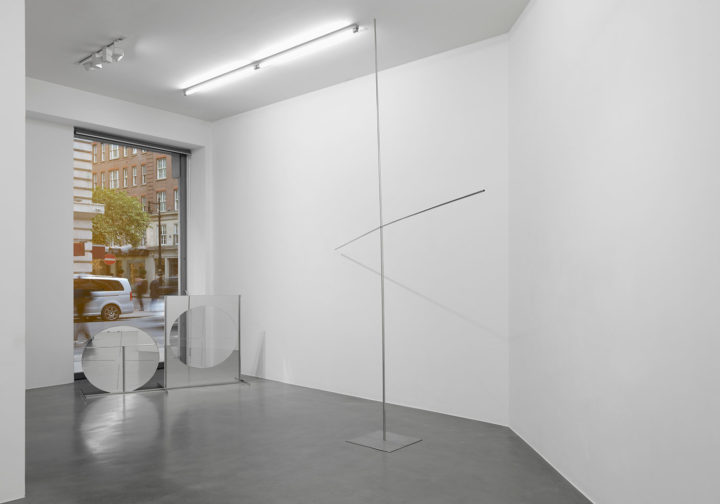 Luciano Fabro installation view