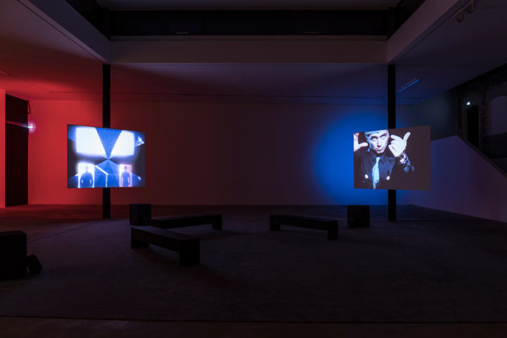 Erika Beckman, “Super-8 Trilogy (1978-81),” installation view