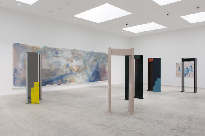 Reena Spaulings, "The Male Gates" installation view at Matthew Marks Gallery