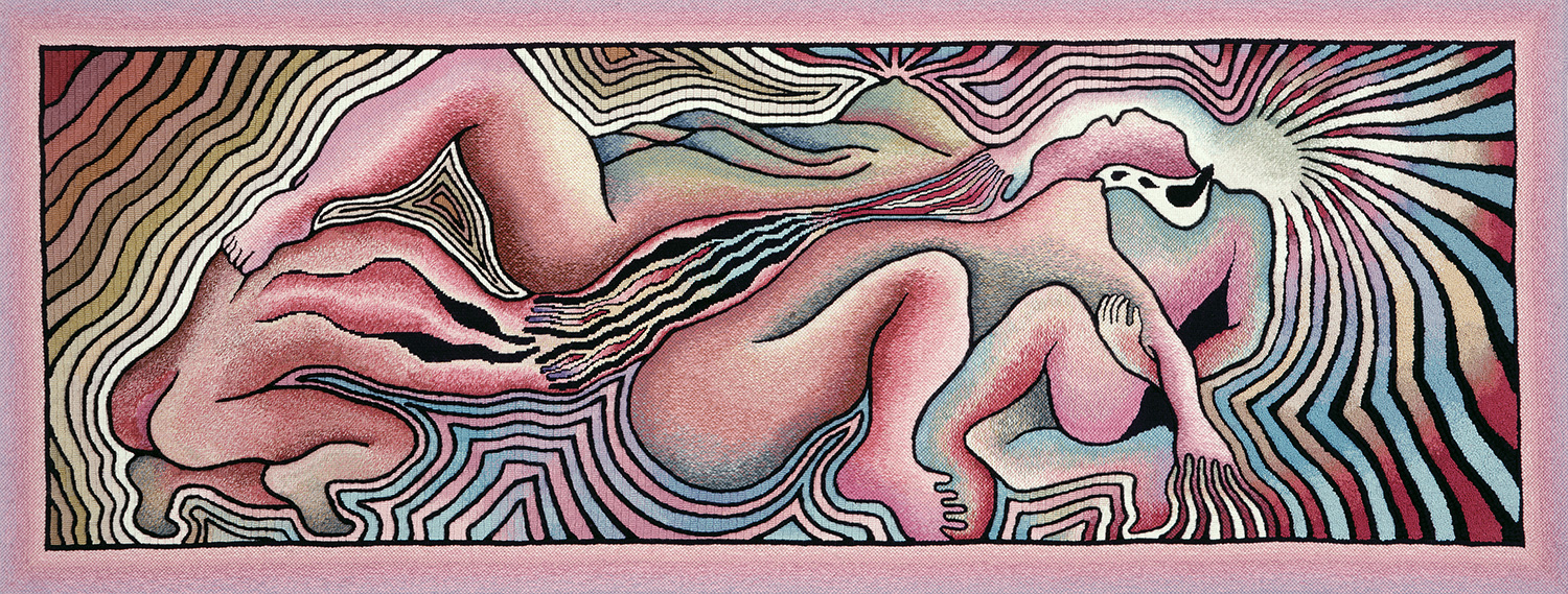 Judy Chicago, Birth Trinity from the Birth Project, 1983