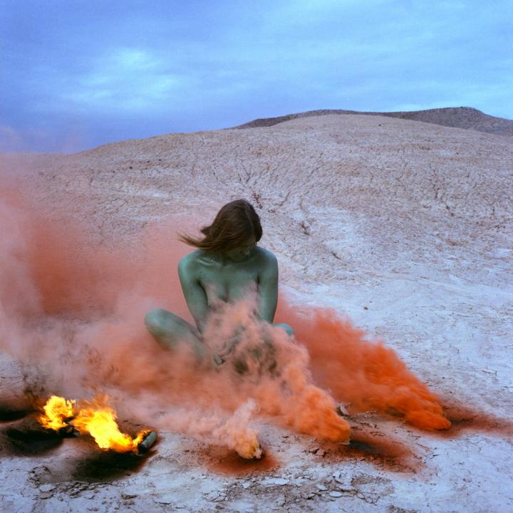 Judy Chicago, Immolation from Women and Smoke, 1972